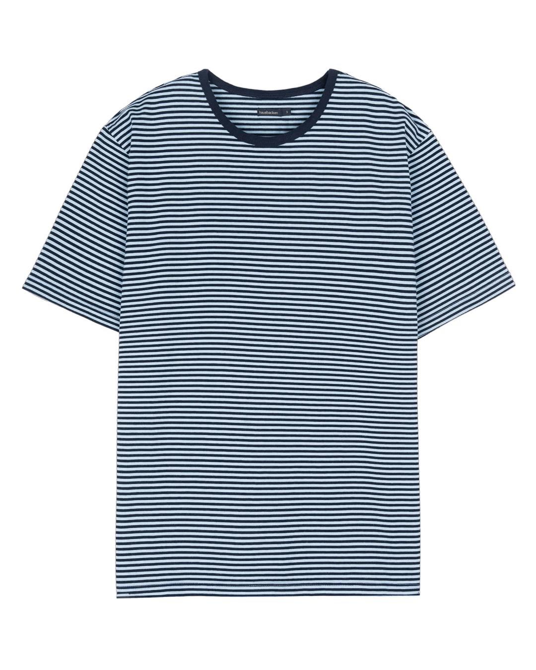 [HAUSBACKEN] HAUS STRIPE SHORT SLEEVE (SKY)