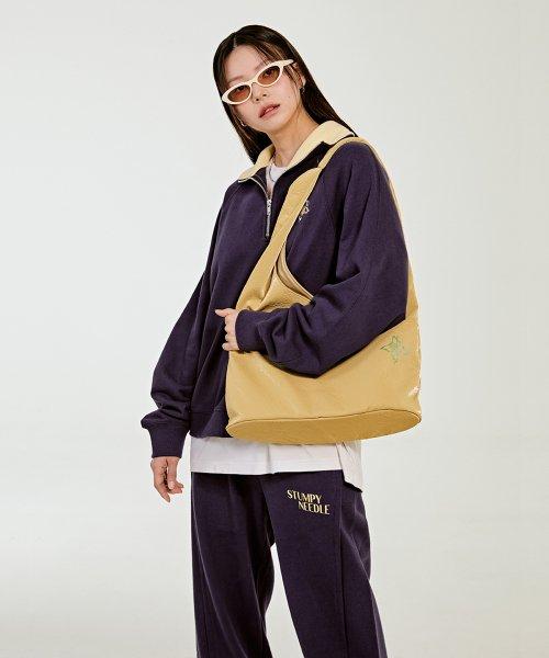 SIGNATURE NEEDLE SIDE BAG_MUSTARD