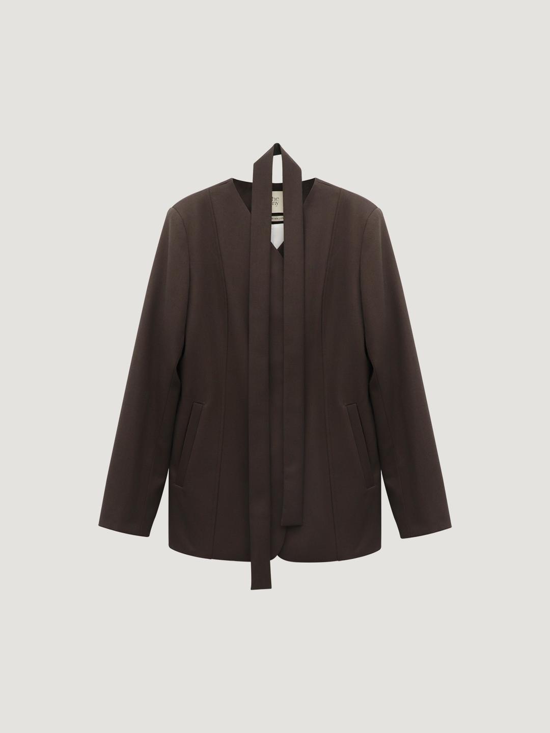 Mia No-Collar Jacket