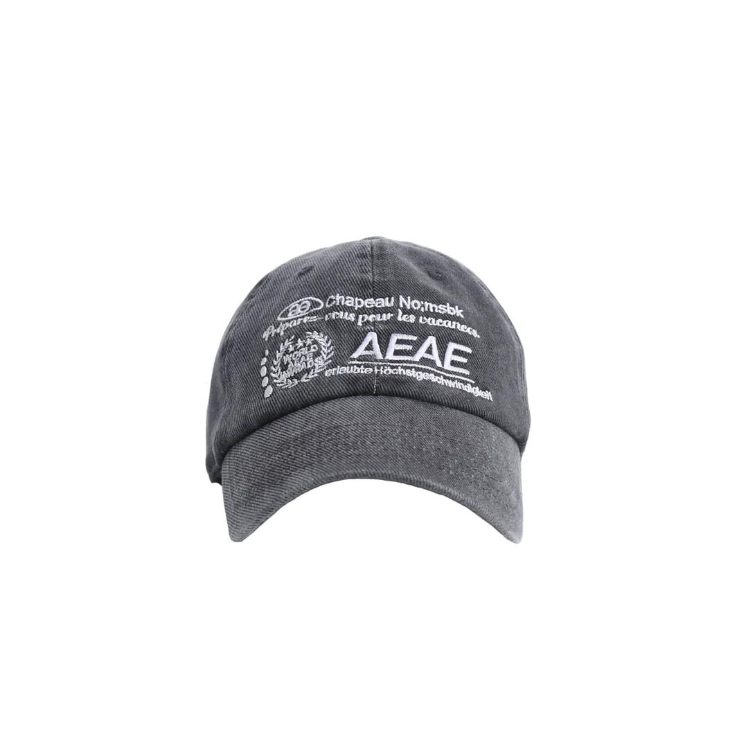 New Logo Pigment Ball Cap [Black]