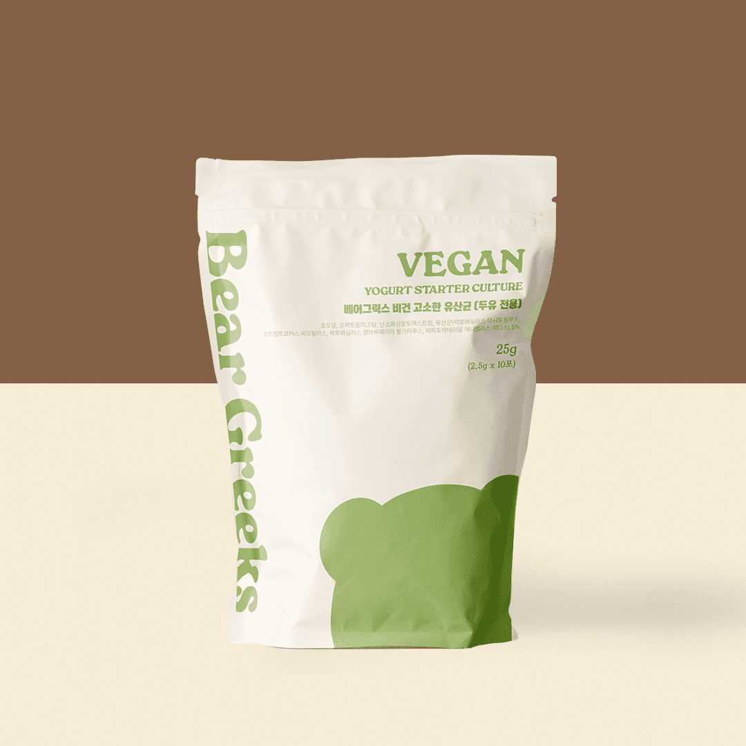 베어그릭스 두유전용 요거트스타터 비건유산균 10개입