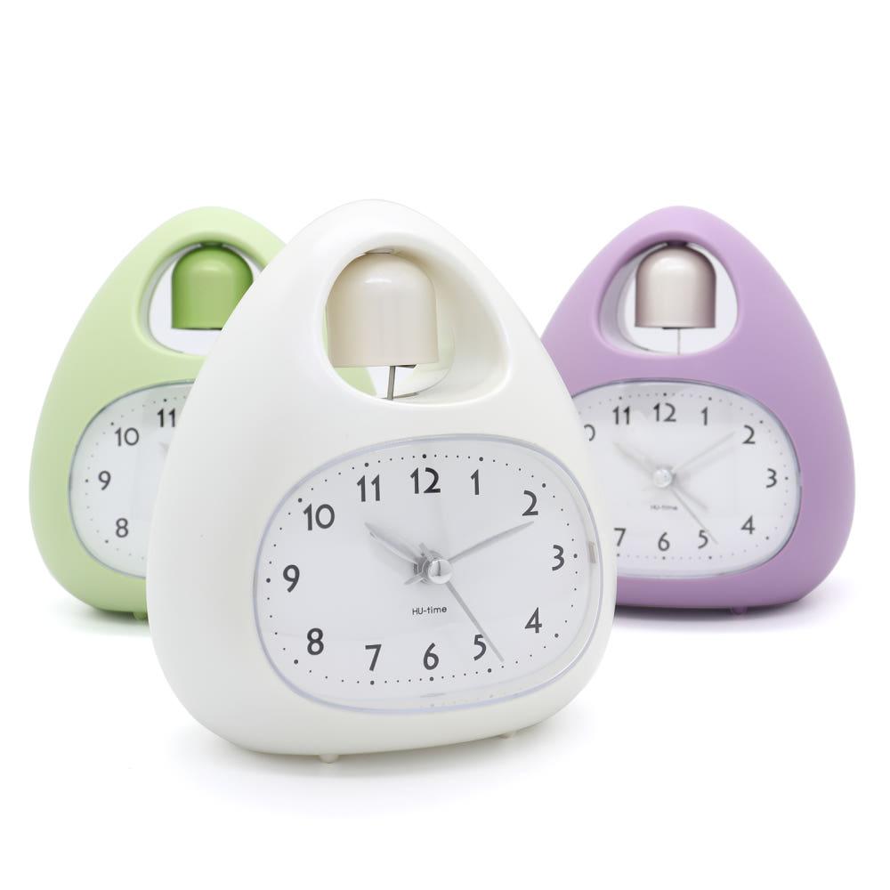 휴타임 무소음 시끄러운 자명종 알람시계 물방울 탁상시계