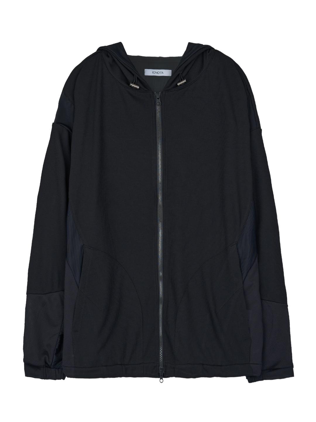CORE:10 ROAMER ZIP HOODIE (BLACK)