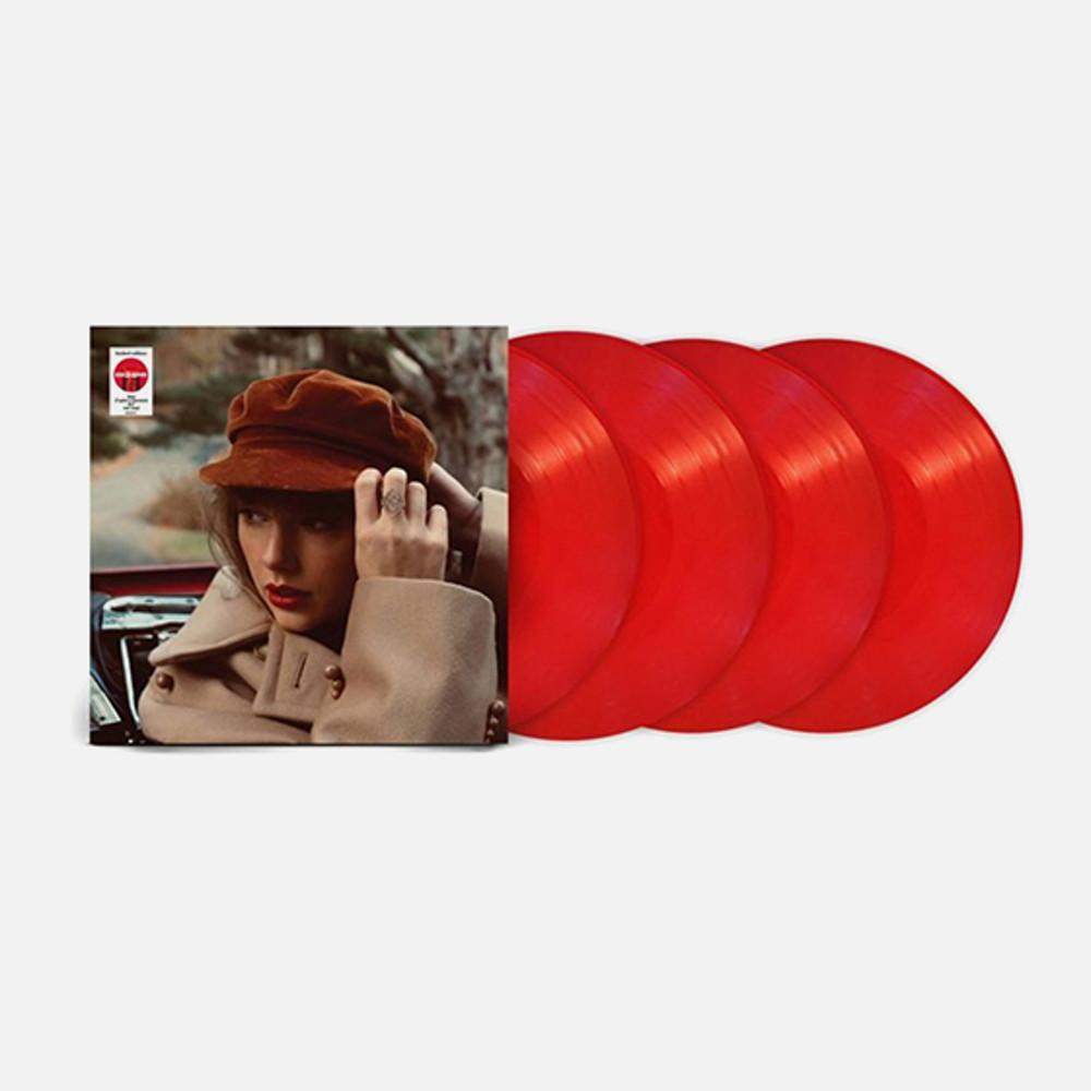 테일러 스위프트 LP Taylor Swift - Red Vinyl 4XLP 바이닐 한정판 레드 엘피판