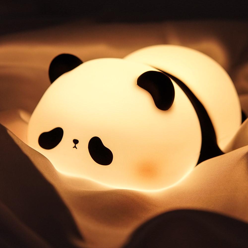 COMS 아기판다 무드등 3단계 밝기 따뜻한 조명 JA282