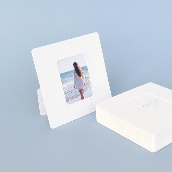 스탠딩 페이퍼프레임 - 미니 화이트 20매 (종이액자)