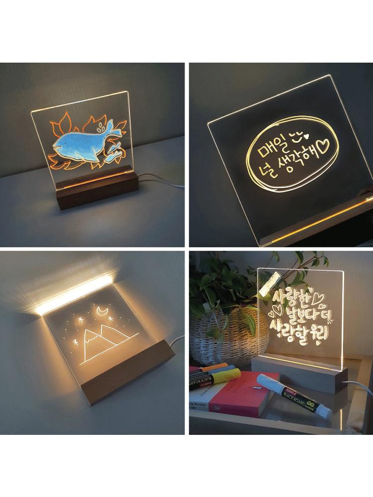 내 손으로 직접 그리는 DIY 아크릴 무드등