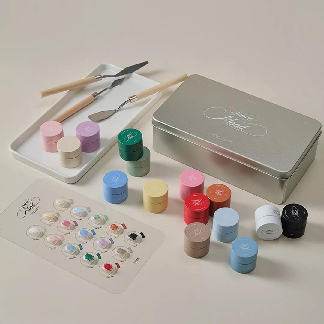 [모어젤] 추천봄컬러 | 2024겨울신상 | 무드젤 15종 세트