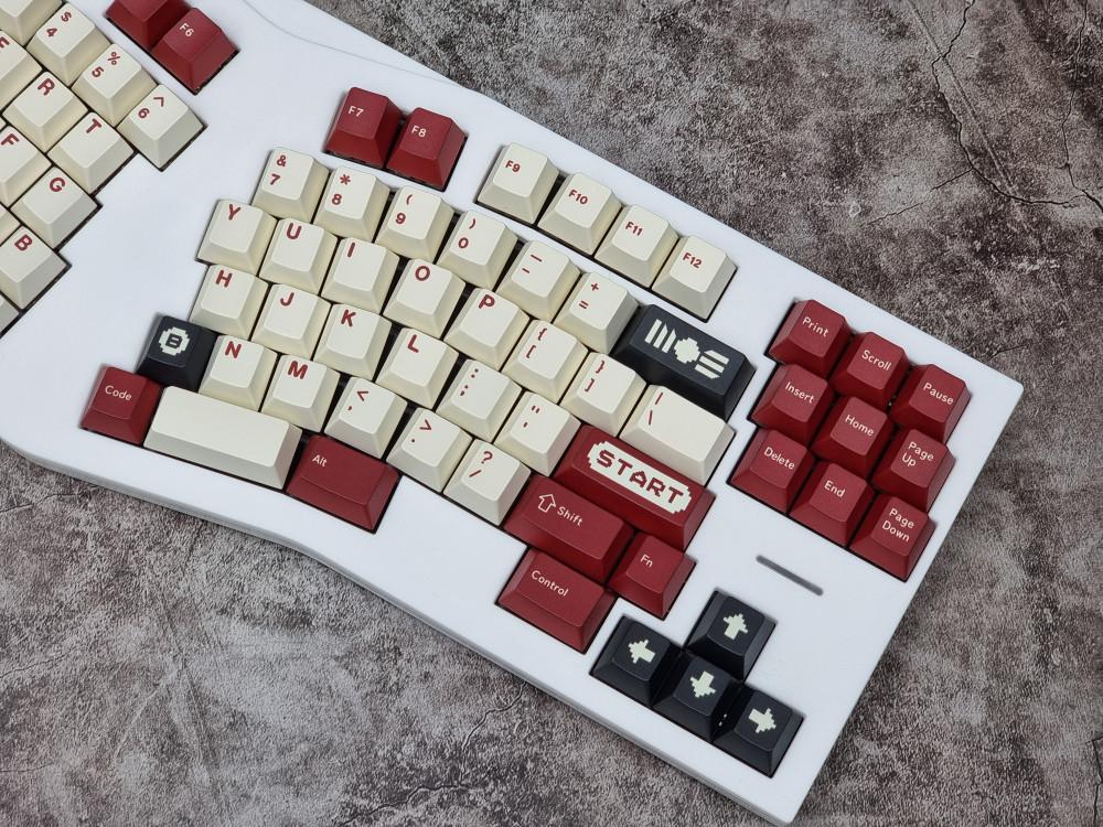 일당오 PBT 염료승화 키캡 8-bit Retro 162KEY 세트