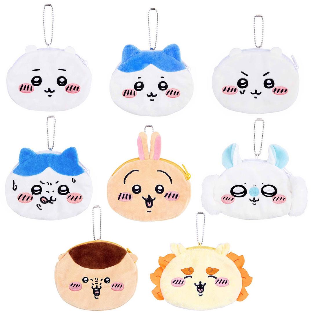 きゃらポシリーズ ちいかわ トレーディングおかおポーチ（明日もがんばるぞ！編）（全8種） - 単品(990円税込)