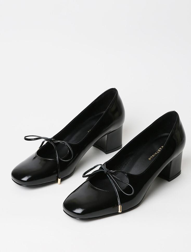 Susan Ribonn Pumps _ Black