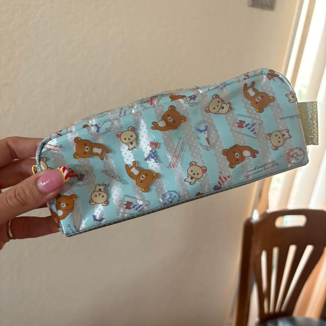 Rilakkuma kawaii pencil pouch or markup bag!Such a...