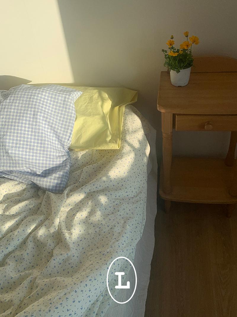 pillow cover (lemon)