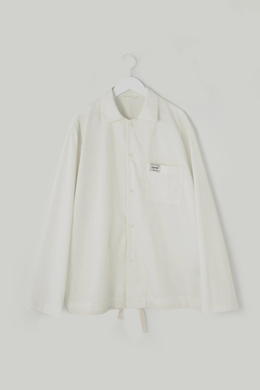 [ORO]포플린 파자마 롱 슬리브 셔츠_Daisy Musk