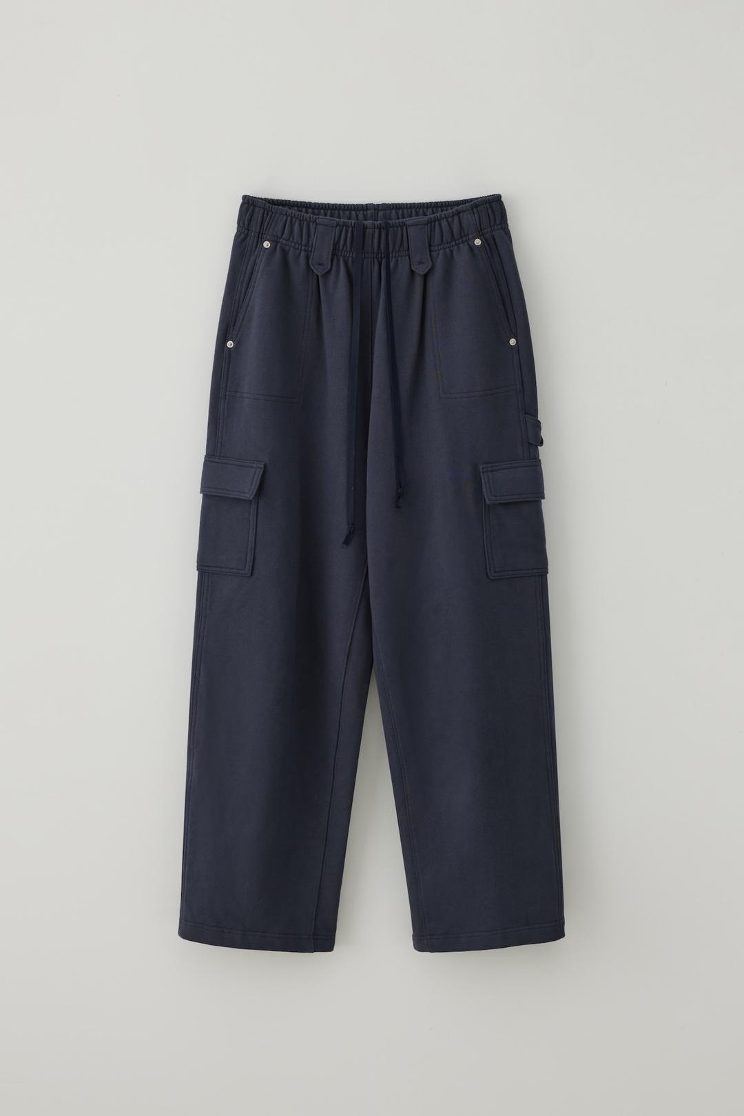 (1st re-stock) T/T Multi pocket track pants (navy)