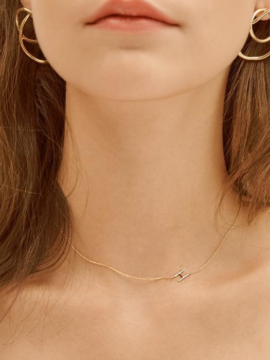 HEI INITIAL COMBI NECKLACE