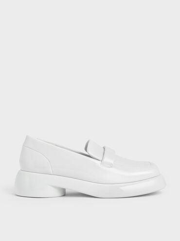 룰라 에나멜 로퍼 플랫