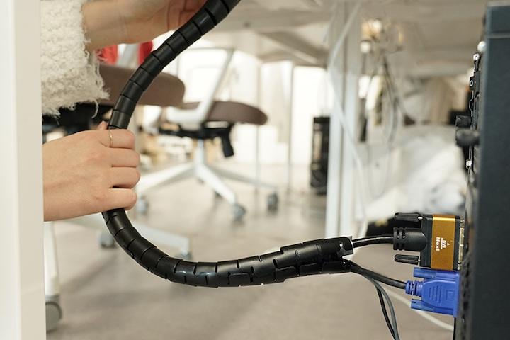 스네클 전선 커버 2color