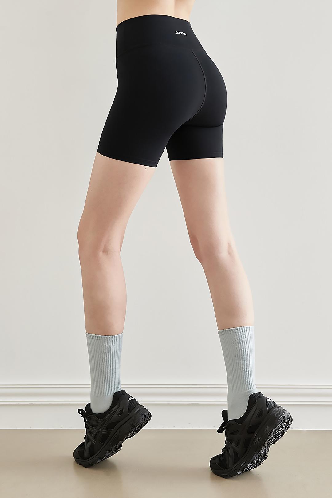 뉴 얼레이 3.5부 레깅스 에보니블랙 Ebony Black