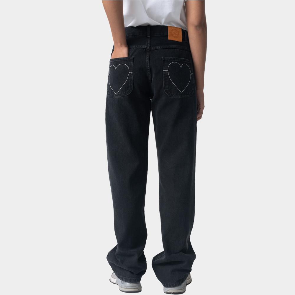 까르네볼렌테 Fly Together black denim pants SS24DP0203