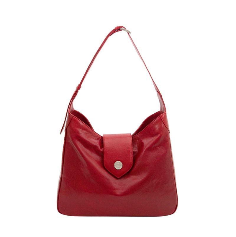 barton bag - caviar red