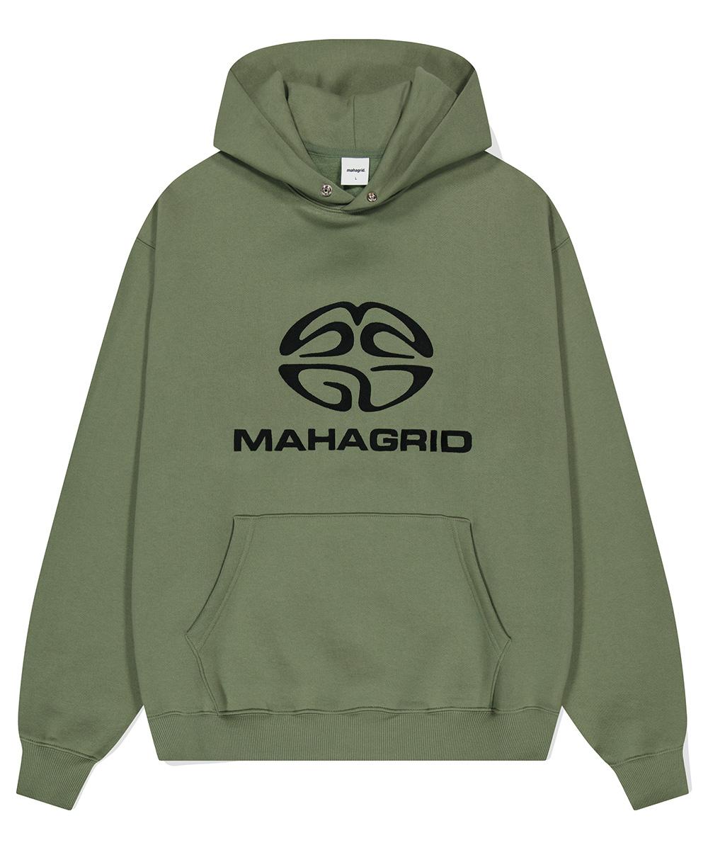 ECLIPSE LOGO HOODIE[KHAKI]