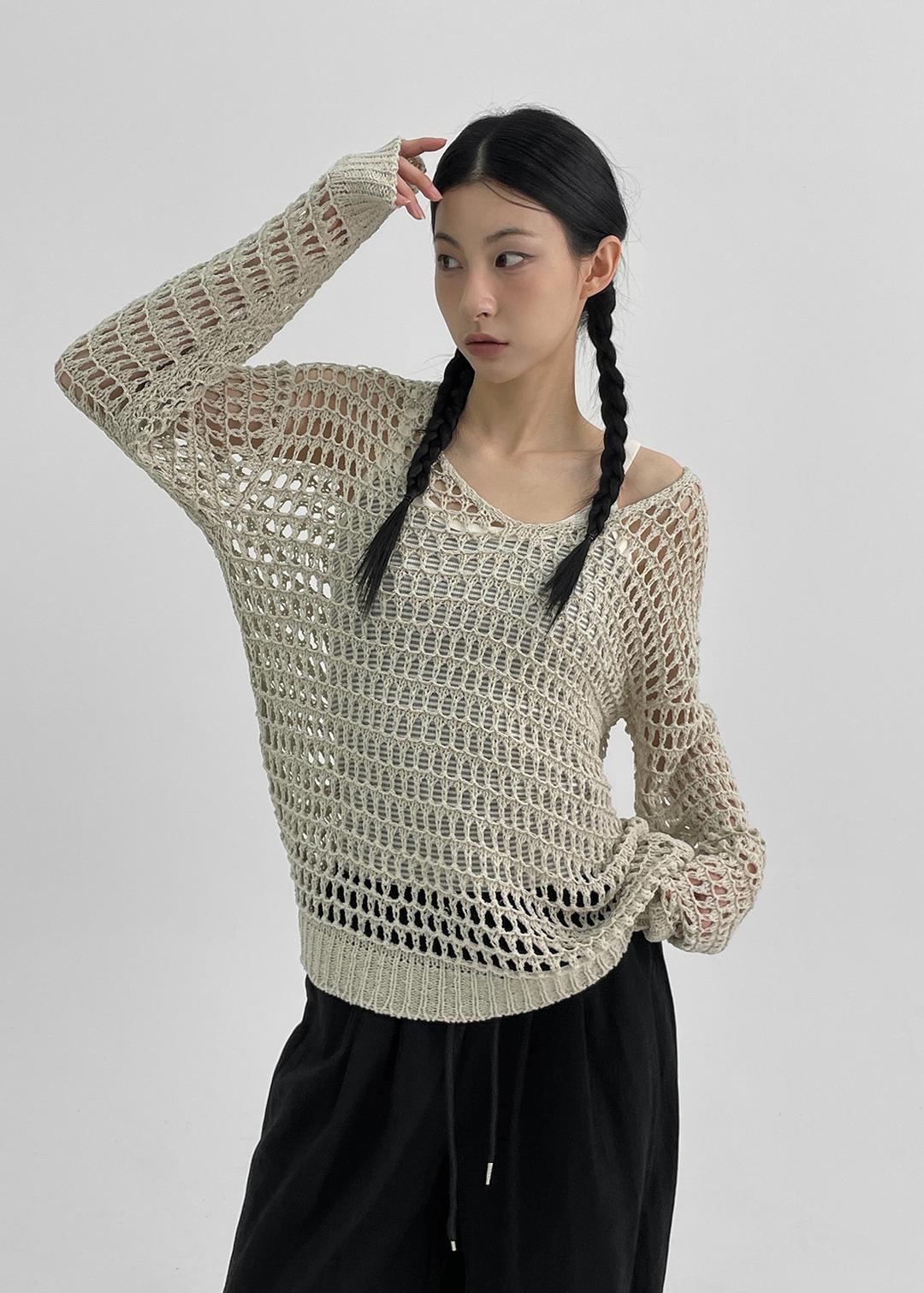 헤치코 썸머 네트니트