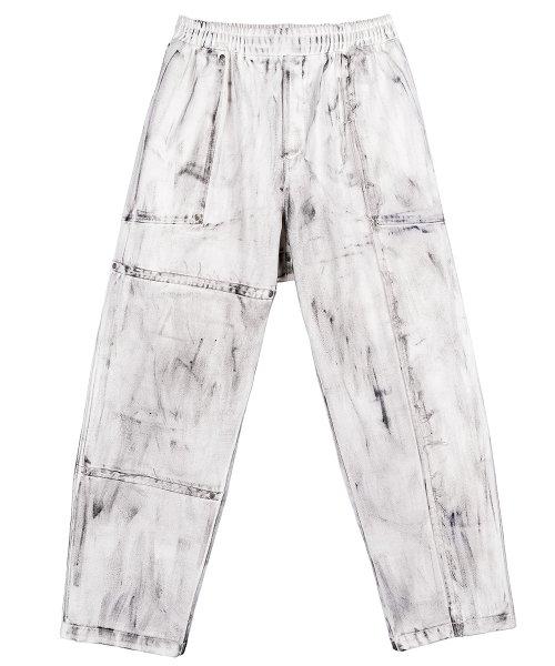 [세븐셀라X마이크로데이]더티데님 컷 오프 팬츠