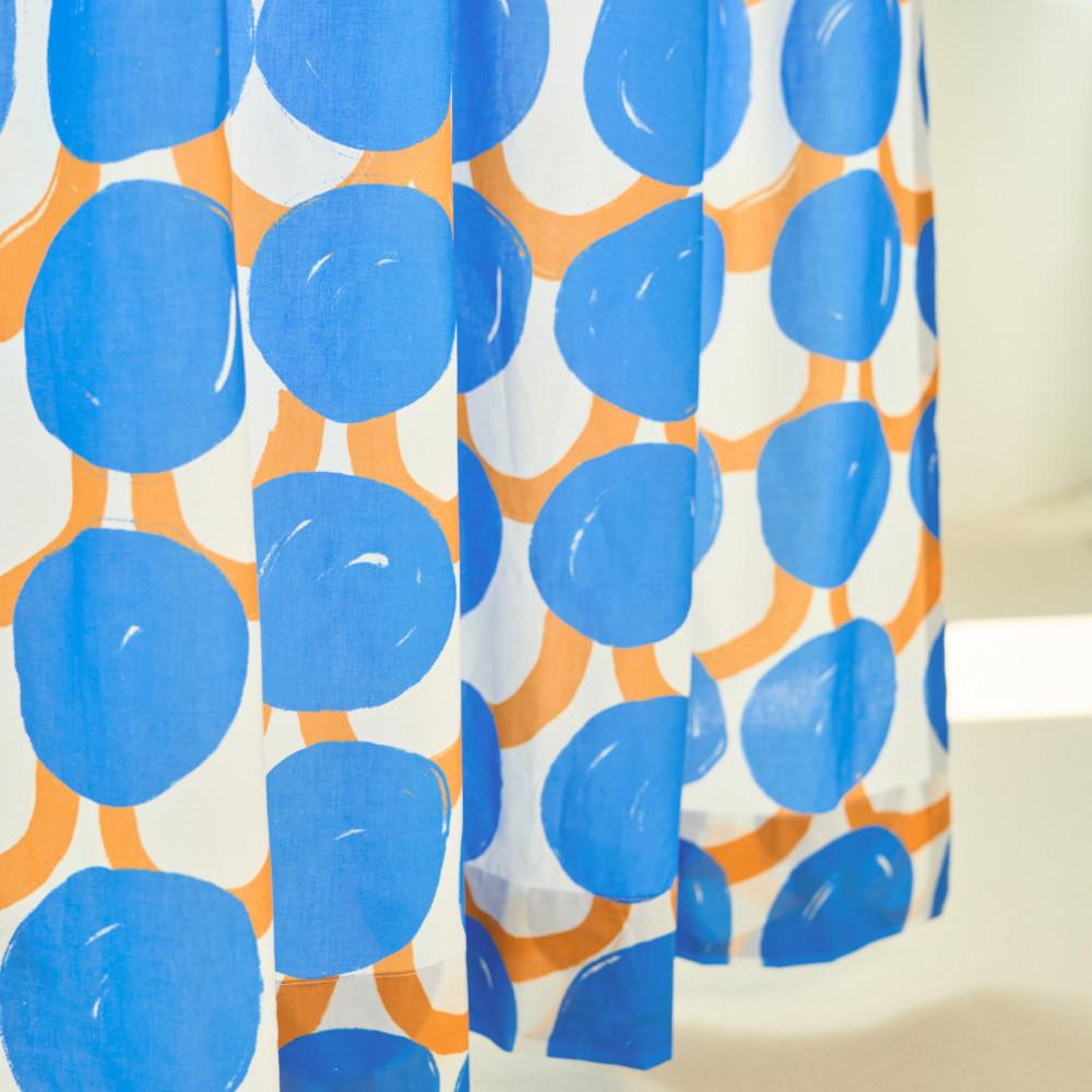 [드롭드롭드롭] 시어코튼커튼 DRAWING YOU AND I BLUE