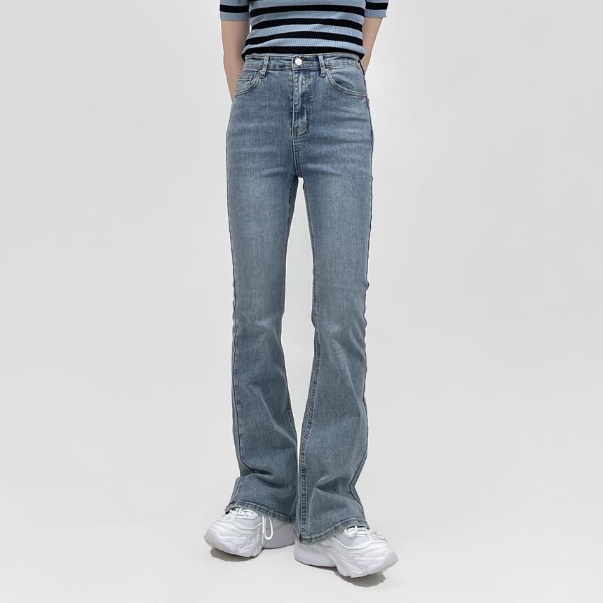 로벨 부츠컷 데님팬츠