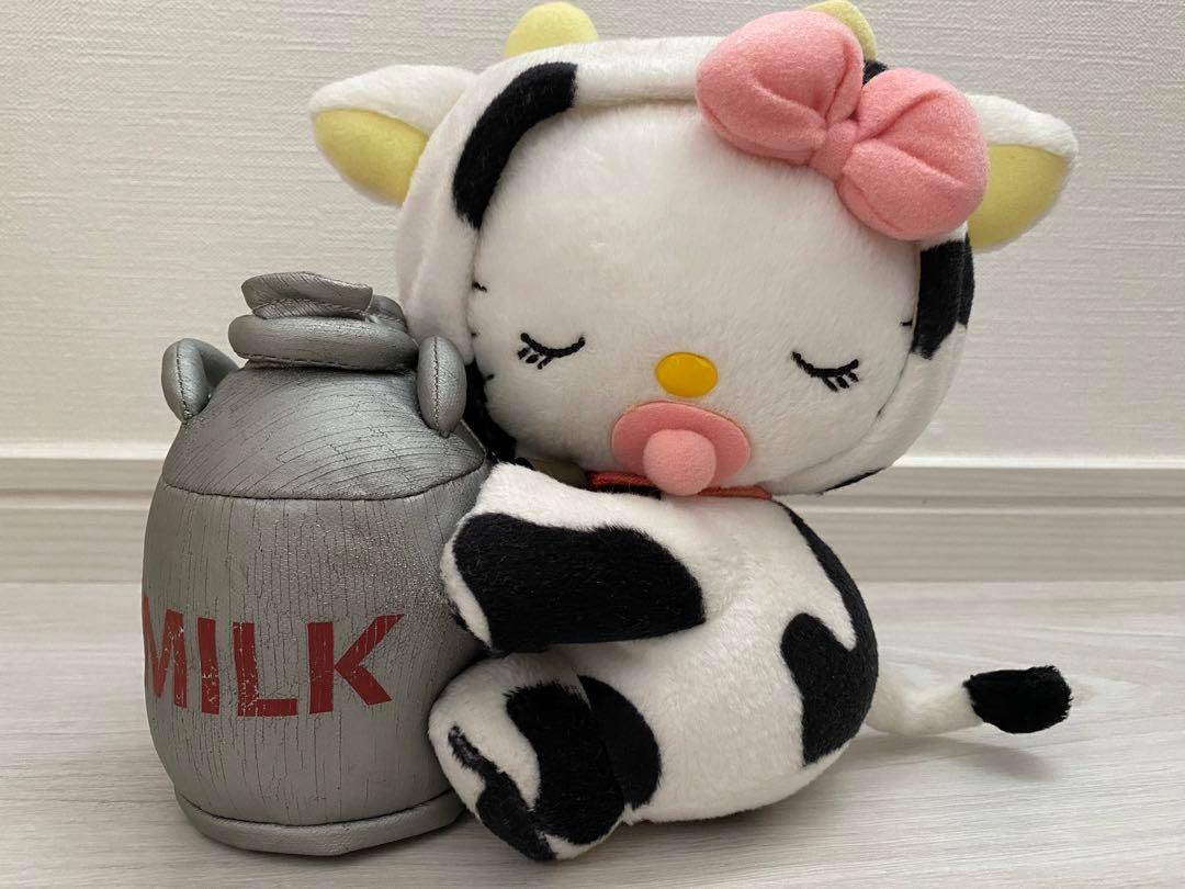 キティちゃん 北海道 牧場限定 ぬいぐるみ 牛 レア
