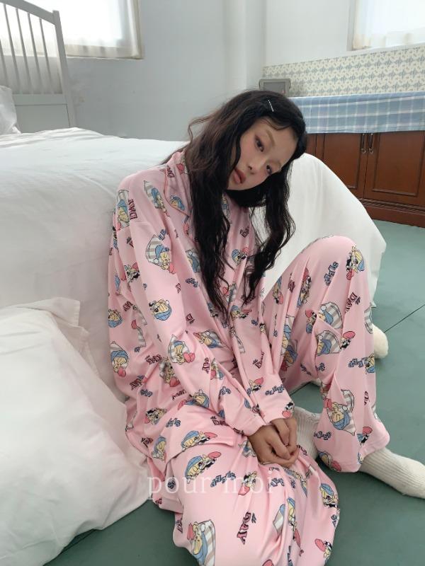 트위티 파자마 셔츠 (안감기모, 투니툰즈 정품)