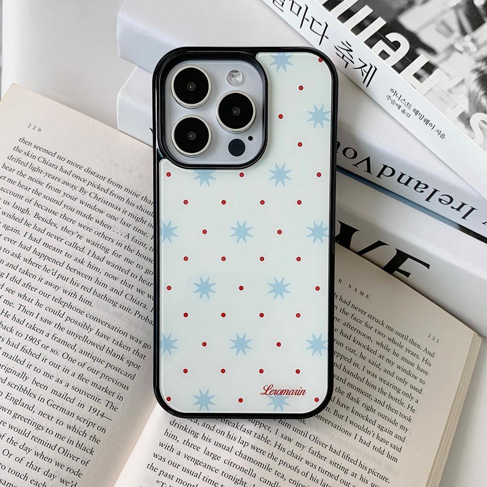 winter star candy case / 겨울 별사탕 아이폰 16pro max 케이스