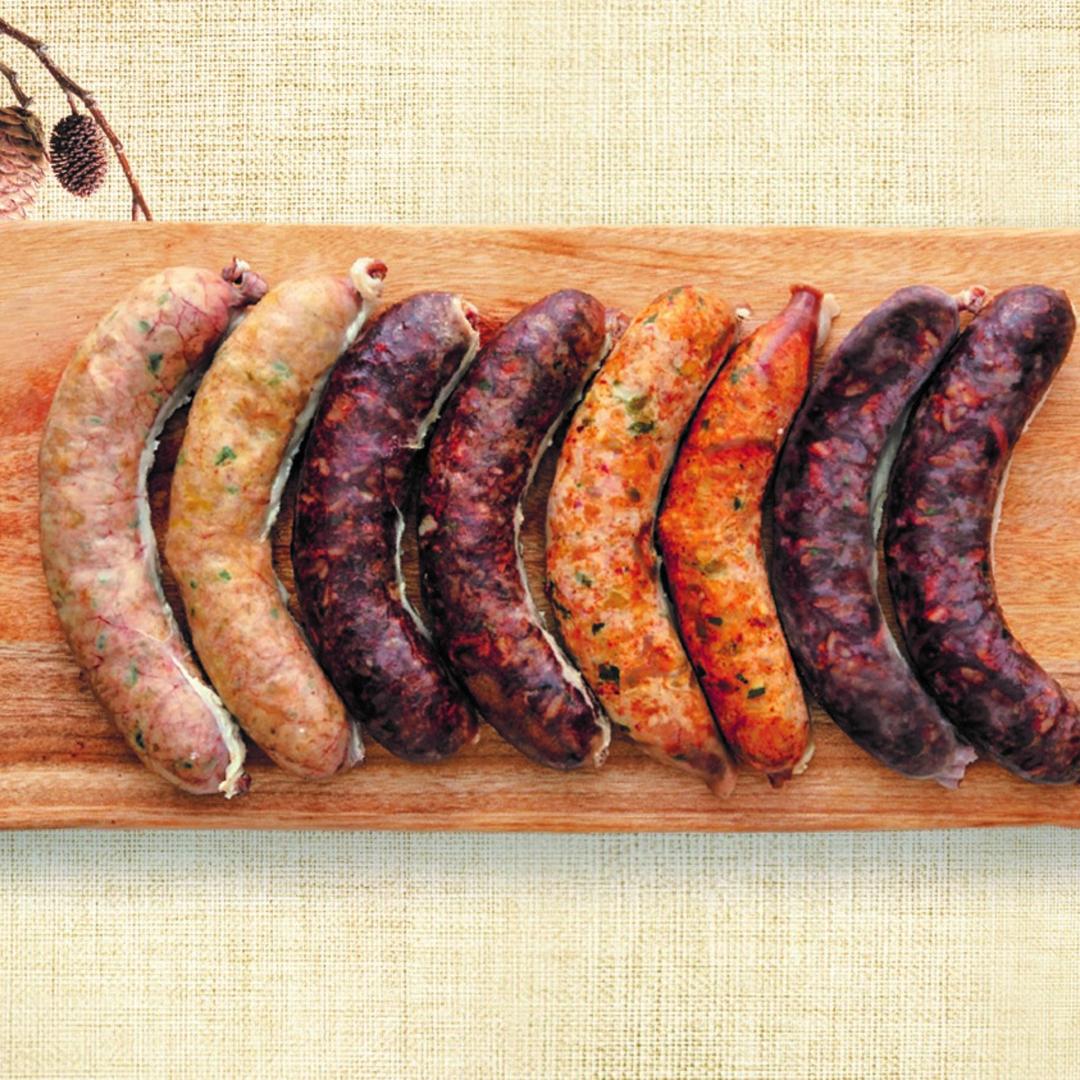 시골아주매 찹쌀순대  모듬순대500g 술안주 간식 밀키트 원팩