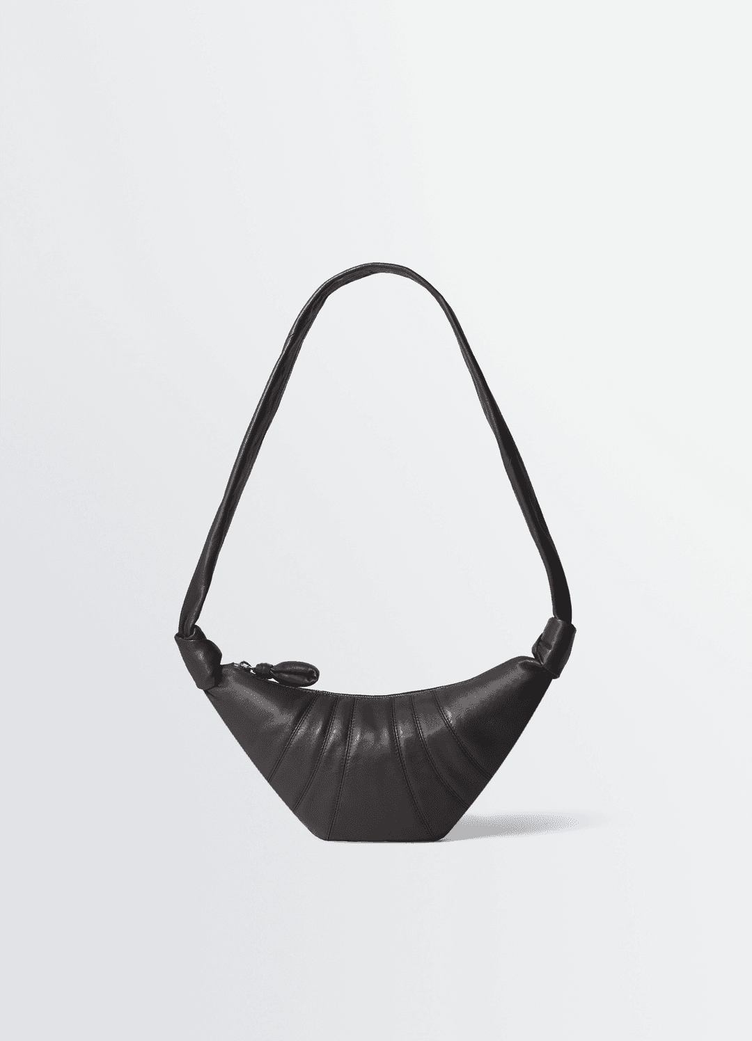 SMALL CROISSANT BAG IN LEATHER - OS