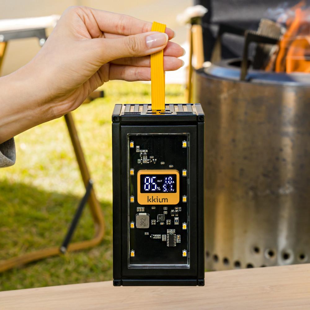 끼움 블랙컨테이너 PD22.5W 66W 5in1 50000mAh 고속충전 차박 캠핑용 대용량 보조배터리