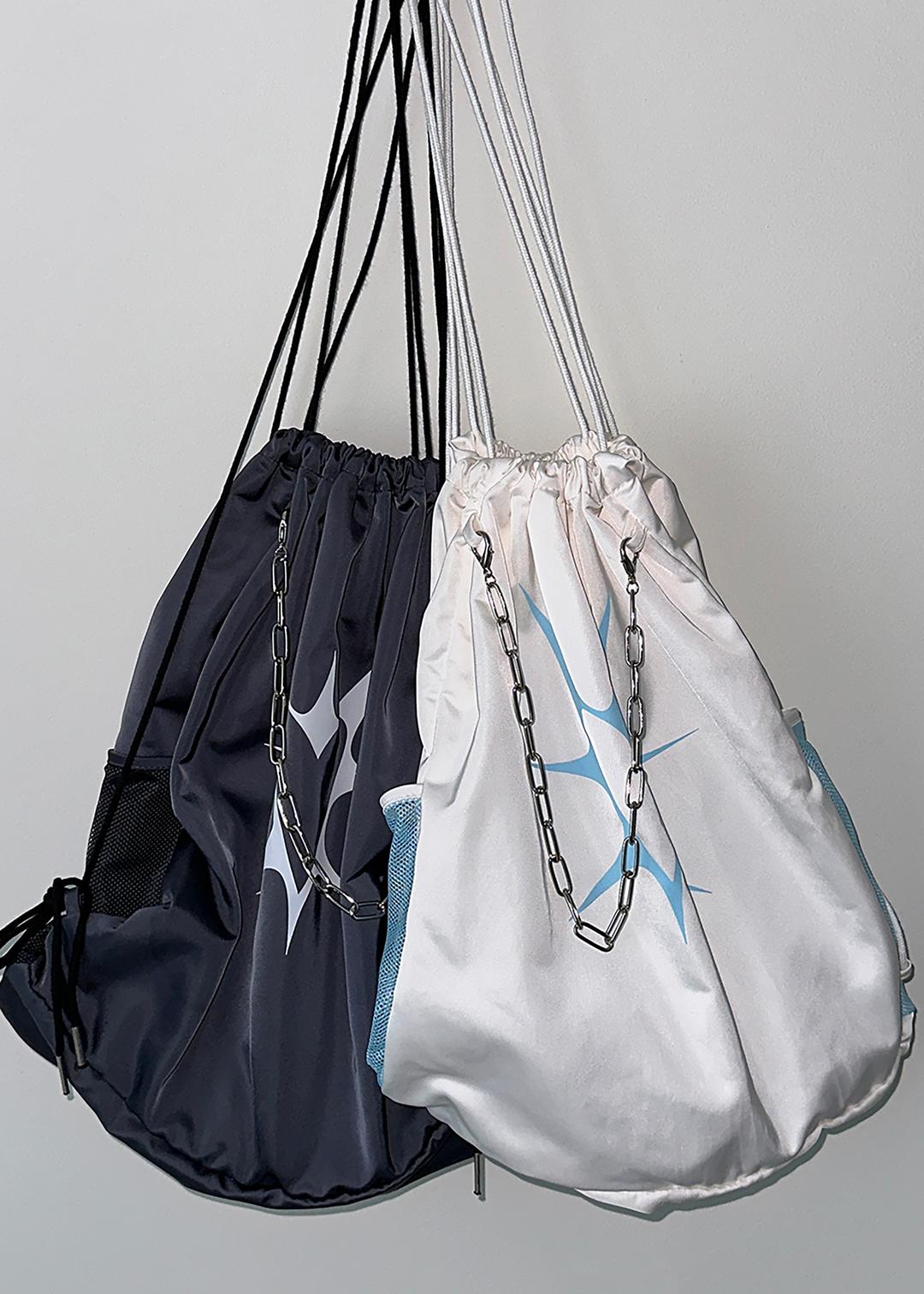 Chain Heart Gym Sack[2color]