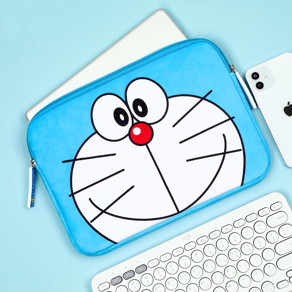 수마켓 도라에몽 아이패드 노트북 파우치 11 13인치