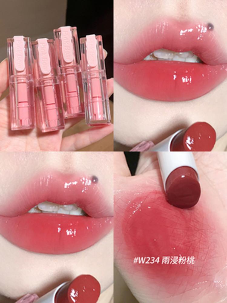 pink bear 핑크베어 립스틱 중국화장품 촉촉한립스틱