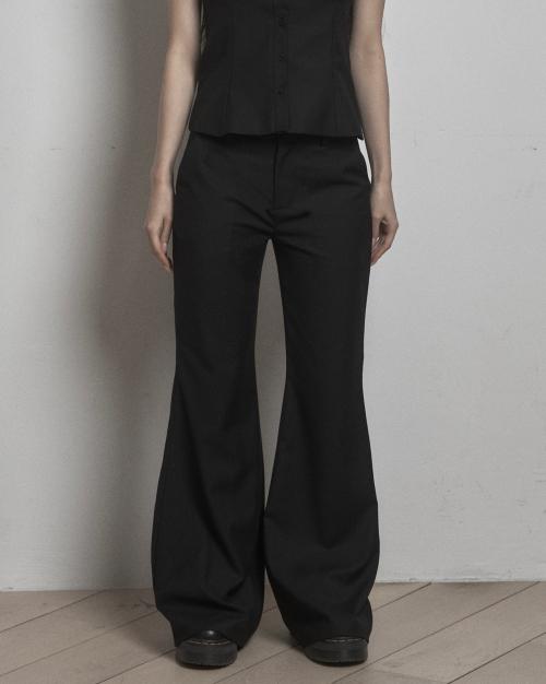 Bootcut Slacks (black)