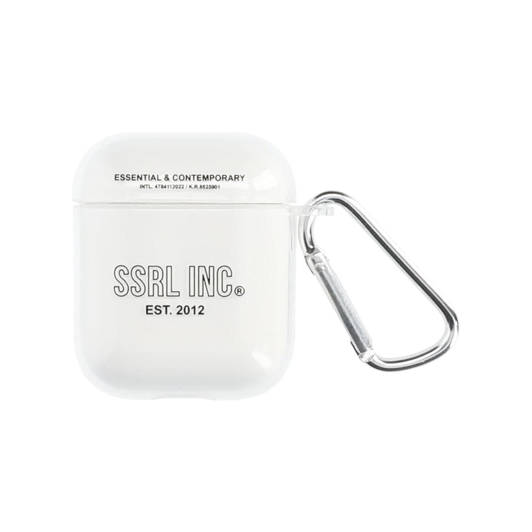 logo airpods case / clear