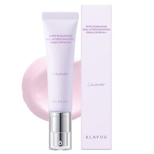 클라뷰 화이트 펄세이션 아이디얼 액트리스 백스테이지 크림 30ml, 02 라벤더, 1개
