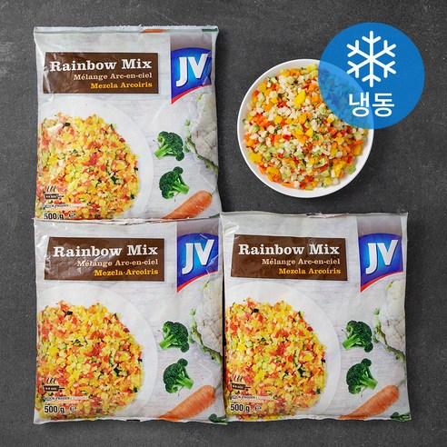 레인보우 믹스 손질채소 (냉동), 500g, 3개 - 기타손질채소 | 쿠팡