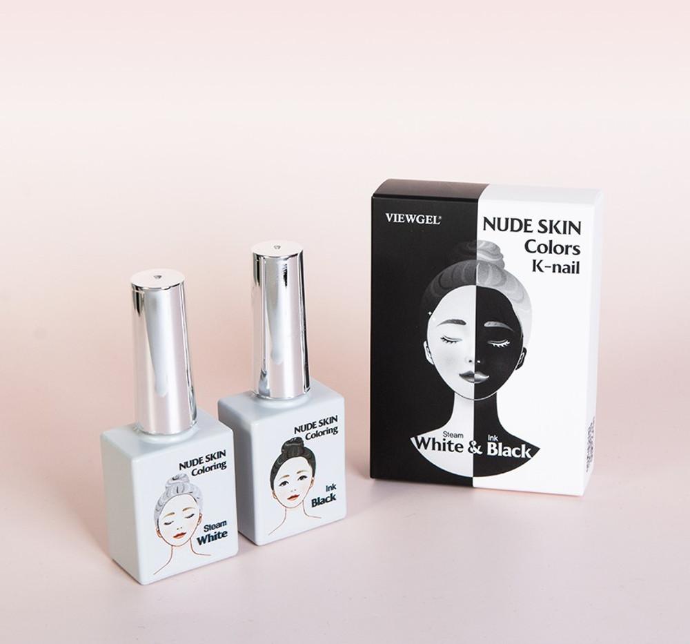 뷰젤  누드 스킨젤 시럽젤 블랙 화이트 세트