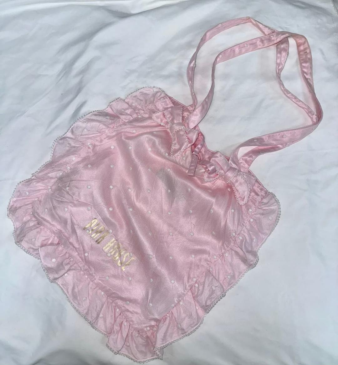 핑크하우스 히메갸루 레이스 가방 | 후루츠패밀리