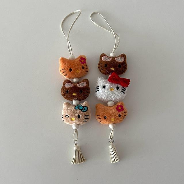 키티 줄줄이 키링