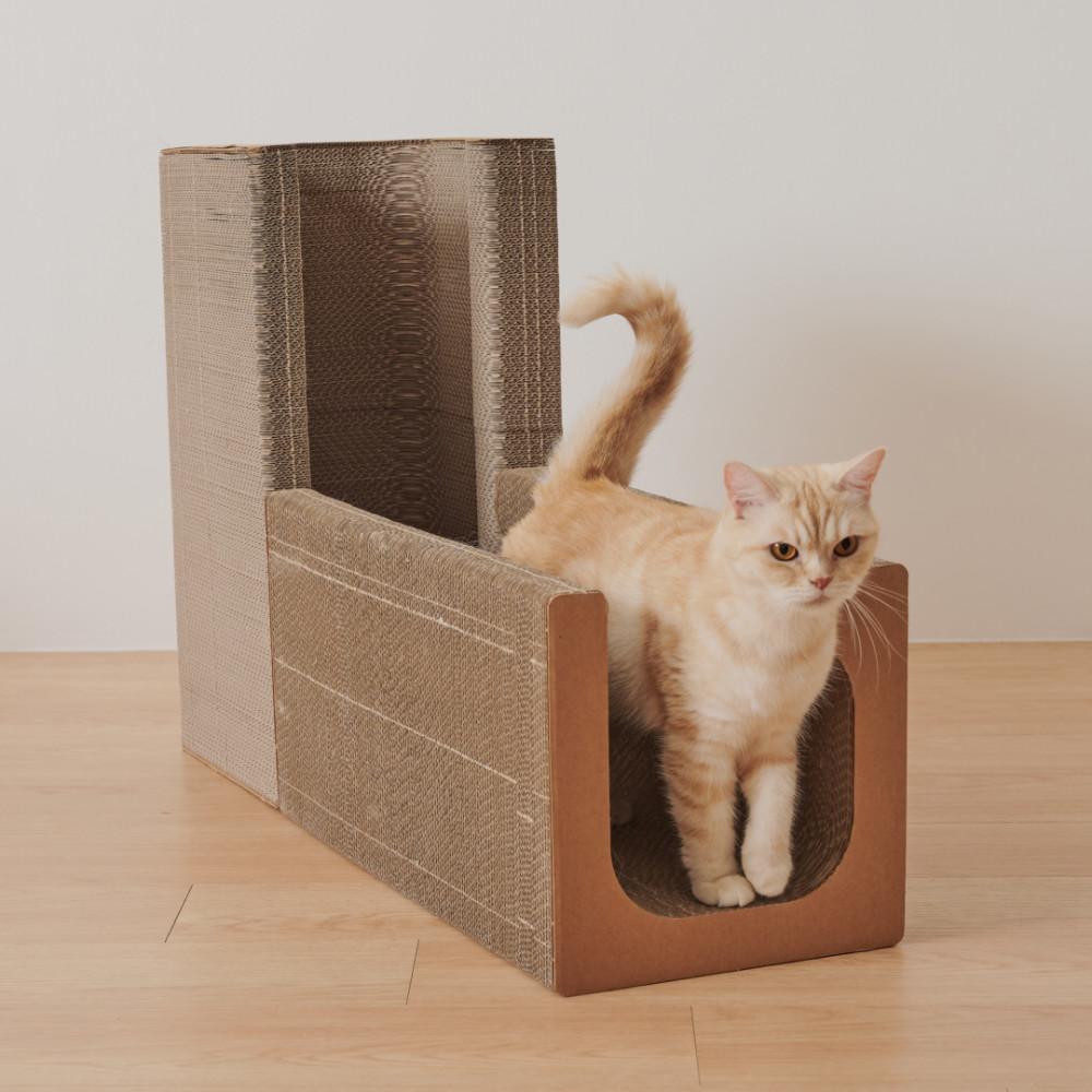 고양이 스크래쳐 캣트리스 미야옹철 최애조합 캣터널