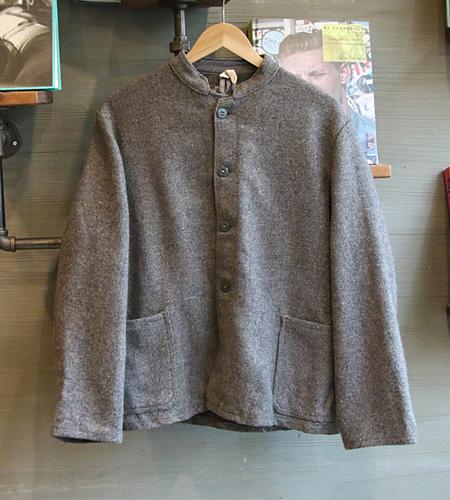 Euro_Open Collar Work Jacket - Vintage Model (95)