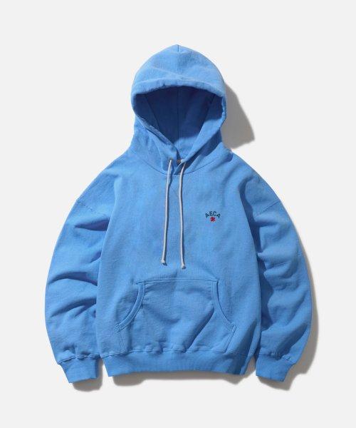 THE ORIGIN AECA HOODIE-BLUE