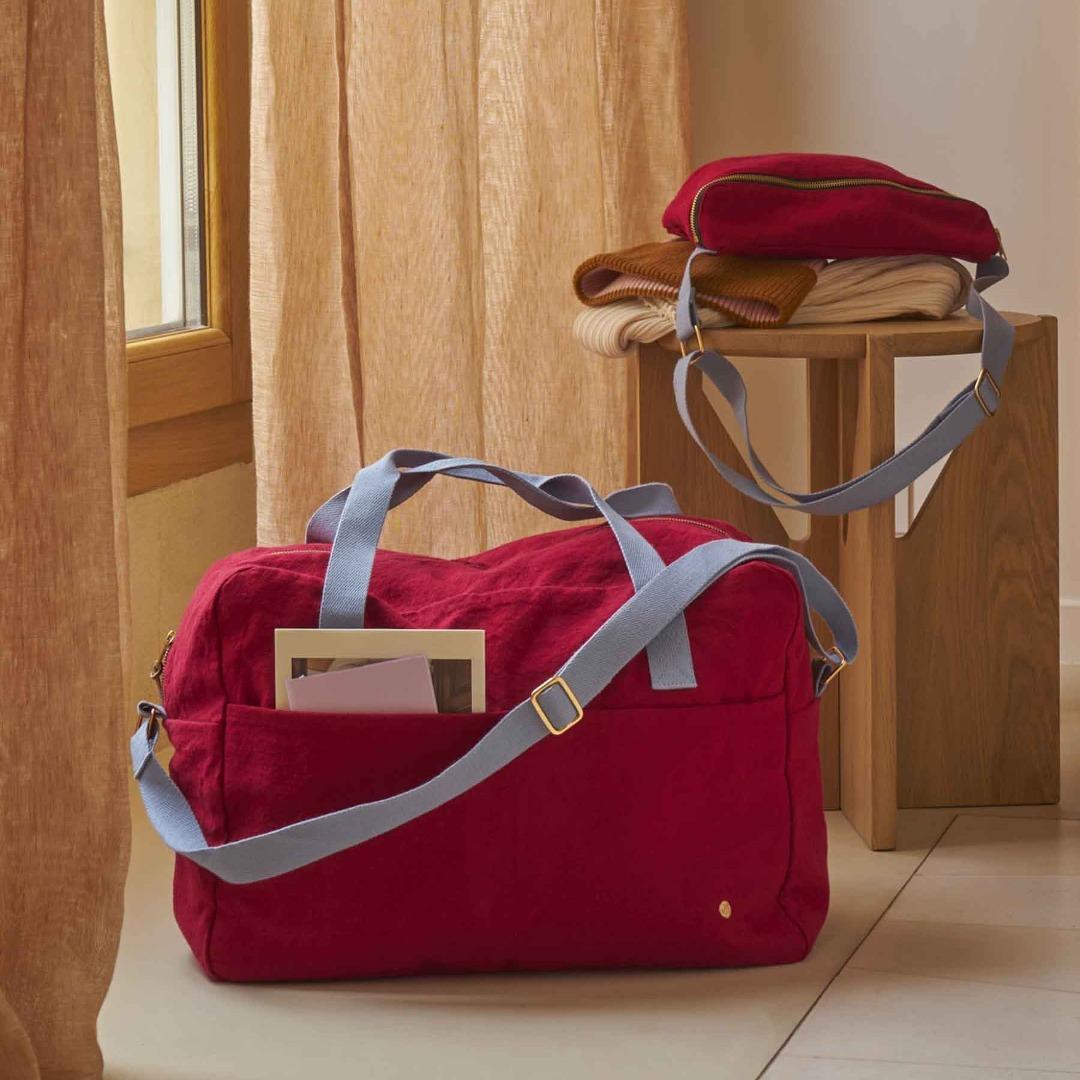 LCG211 [Water Proof] Travel Bag : Iona Cherry
